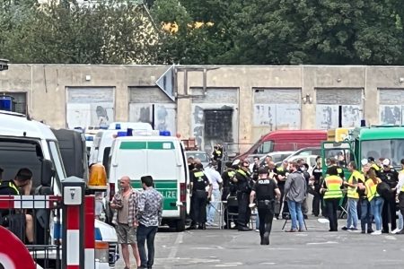 Polizeirazzia in Berliner Asiamarkt